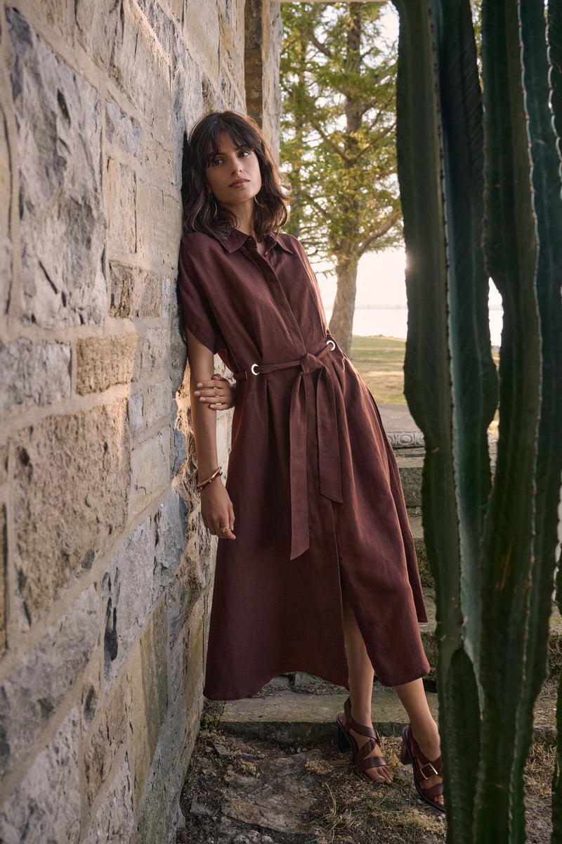 shirt dress flare Button Up Shirt Dress, Summer Fall Navy Formal Button Up Midi Dress, Fit & Flare Dress, Retro Collared Long Sleeve Dress, Xiaolizi 2845