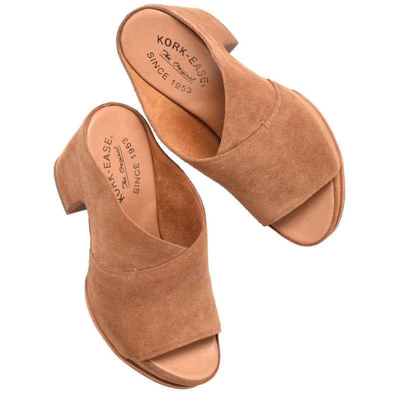 Stowe Sandal in Brown Suede | Women's Sandals | Rue Boutique