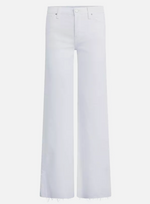 Rosie High-Rise Wide Leg - White Lily
