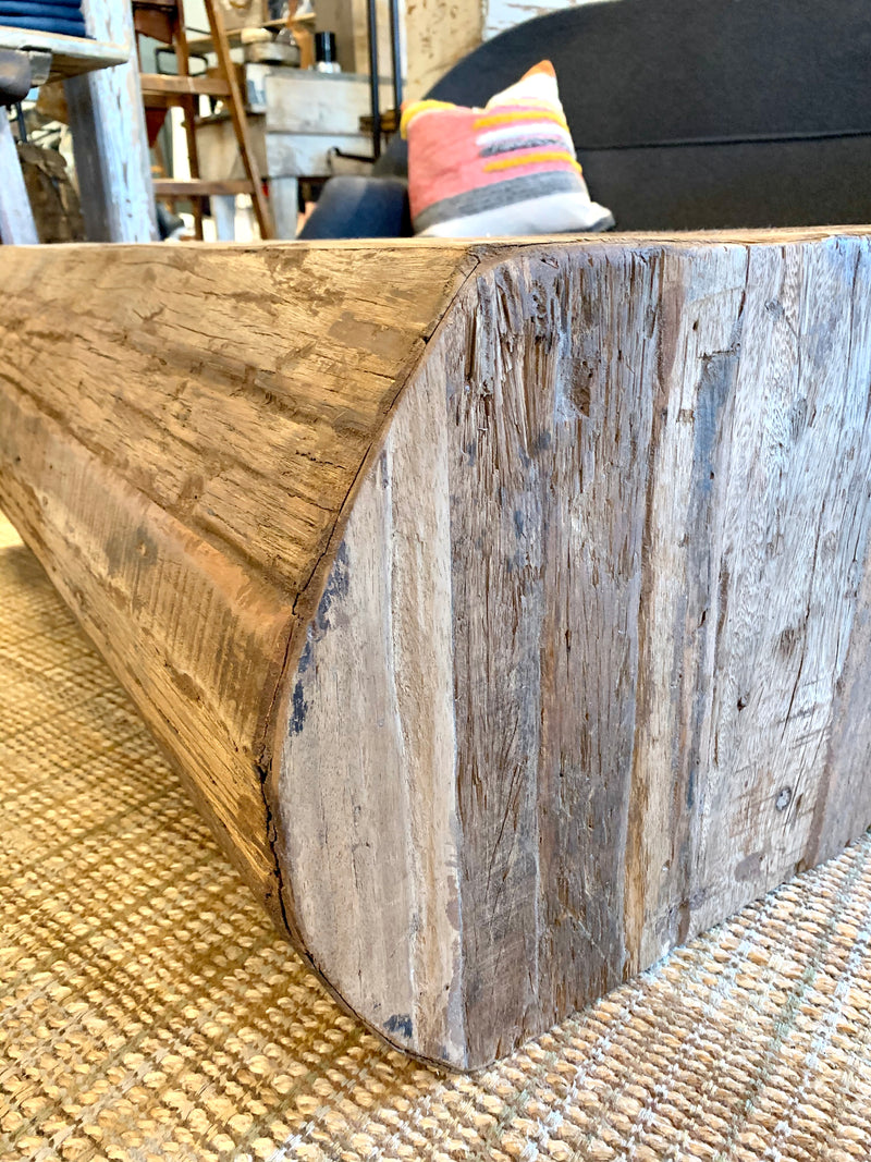 Solid Wood Block Coffee table