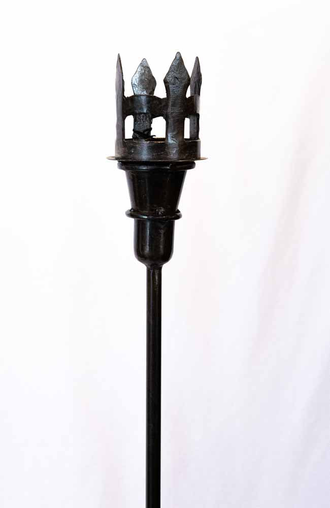 medieval standing torch