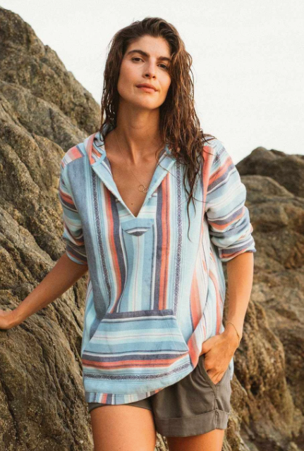 Baja Poncho Sierra Rue Boutique