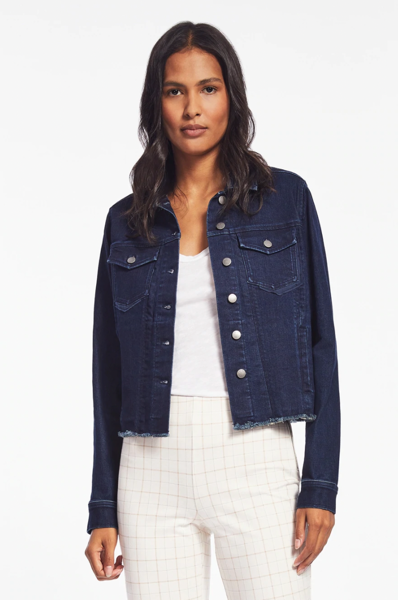 Dark indigo 2025 denim jacket