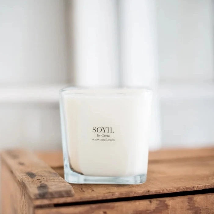 Square 2 Wick Soyil Candle