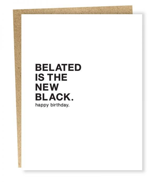 Sapling Press - #004: Belated Card