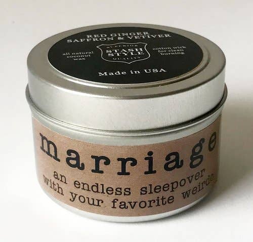 4oz Marriage Candle