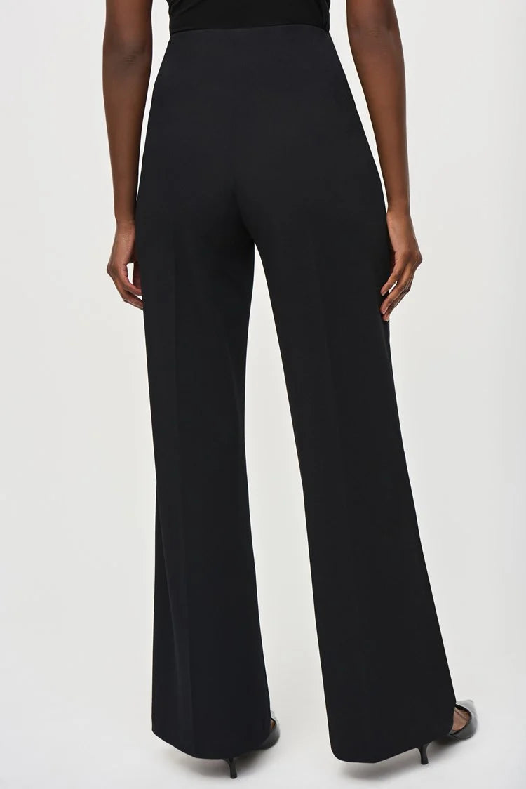 Scuba Crepe Pull-On Pant - Black