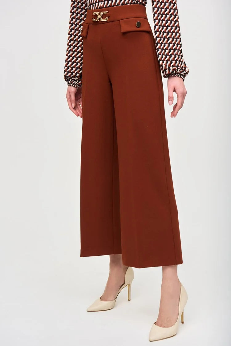 Scuba Crepe Pant - Cinnamon