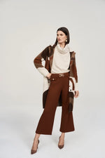 Scuba Crepe Pant - Cinnamon