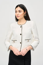 Bouclé Jacket - Winter White