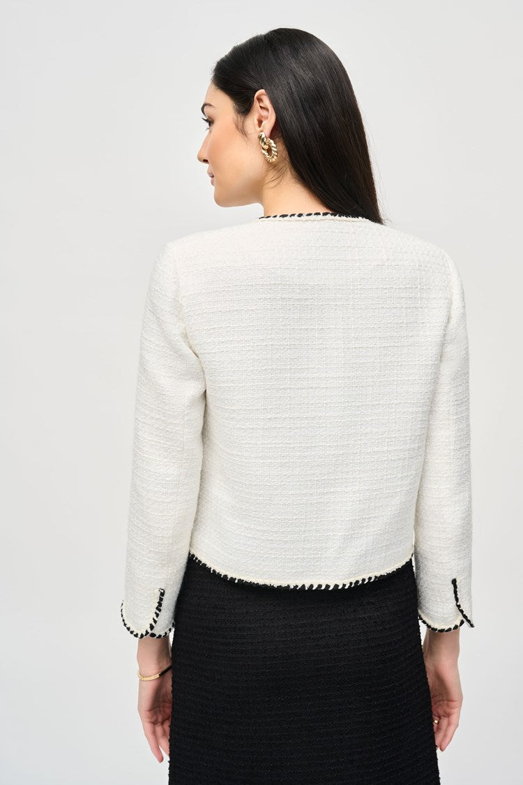 Bouclé Jacket - Winter White