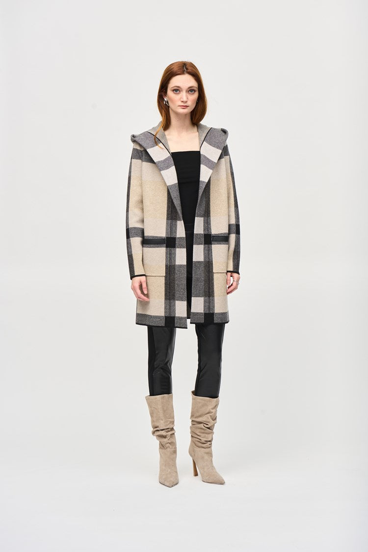 Plaid Jacquard Jacket