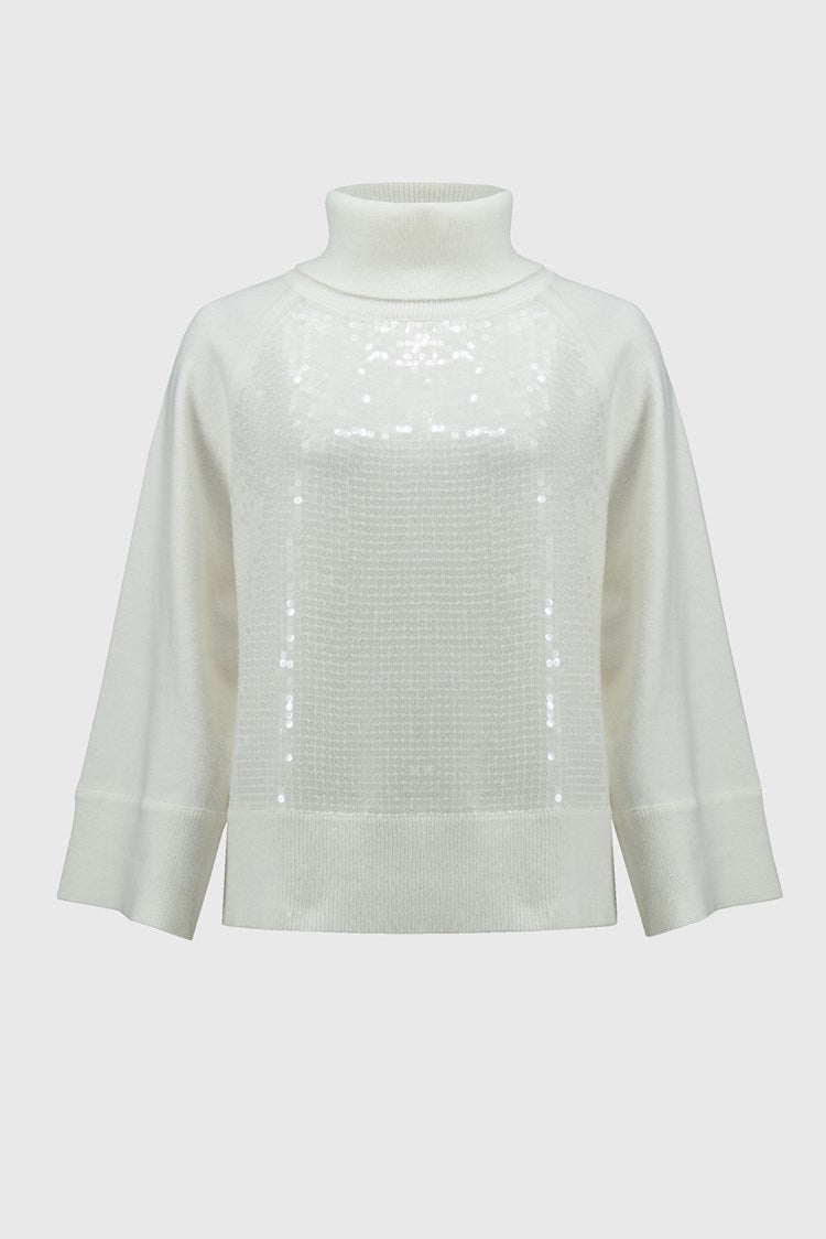 Sequin Sweater - Vanilla