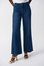 Goldie Classic Wide-Leg Stretch Jeans