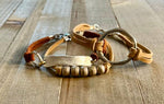 Link Leather Bracelet