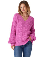 Charlie Sweater - Super Pink