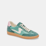 Notice Sneaker - Green Suede