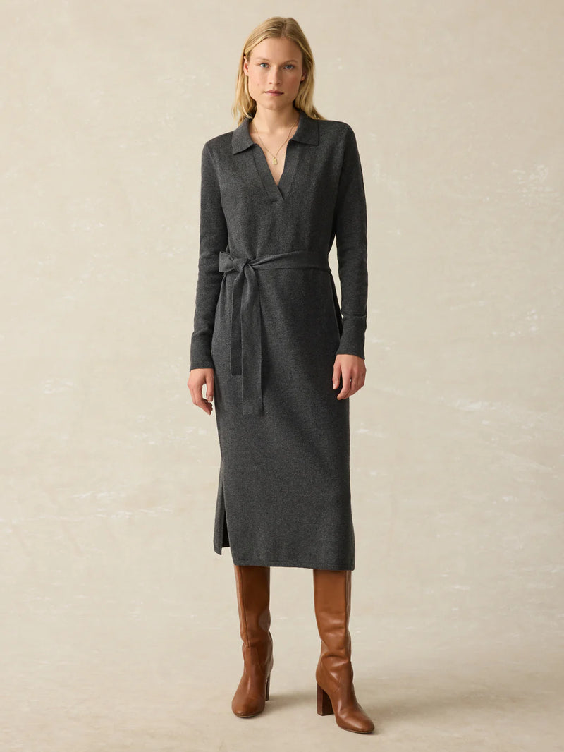 Jackson Sweater Dress - Medium Grey Heather