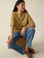 Jackson Sweater Tee - Antique Bronze Heather