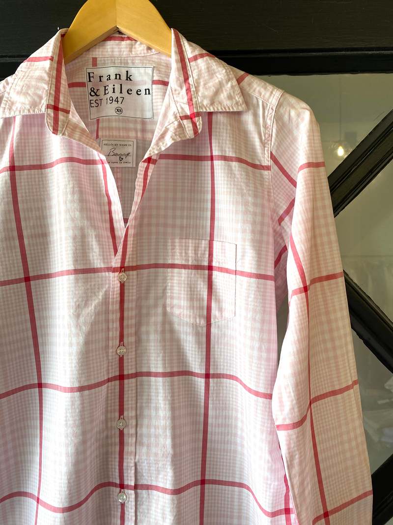 Barry Button Up - Pink & Magenta Plaid