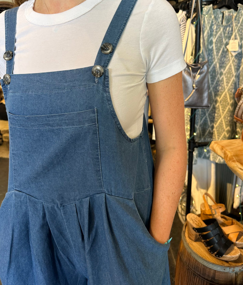 Summer Overalls - Chambray