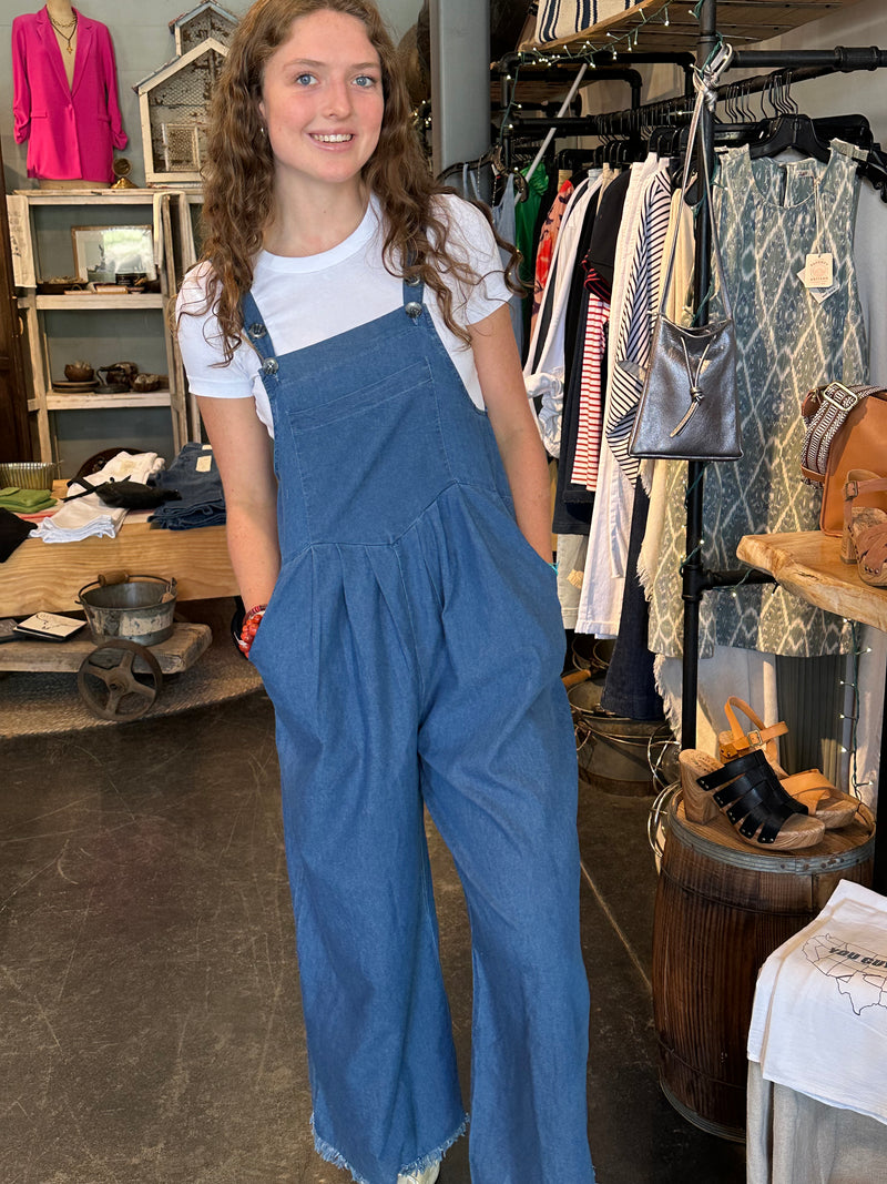 Summer Overalls - Chambray