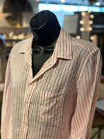 Barry Button Up - Pink Stripe