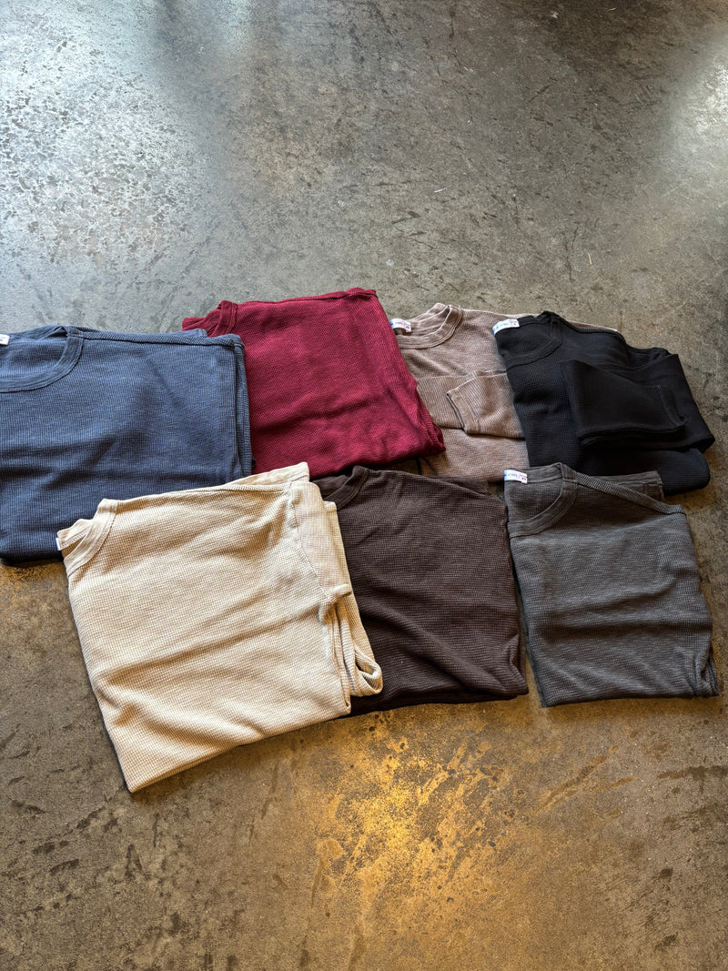 L/S Thermal Binded Crew - Black