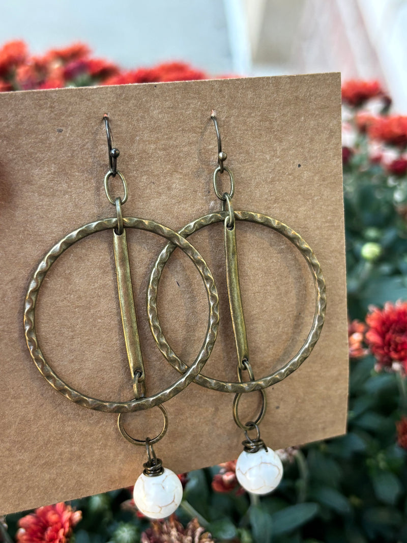 Natural Hoop Earring