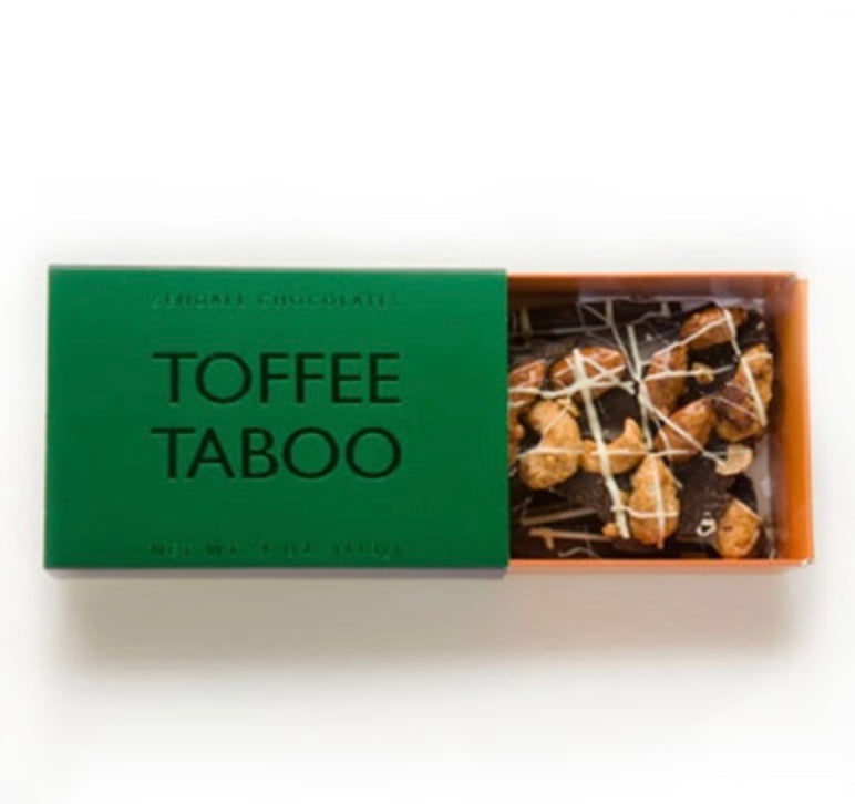 Toffee Taboo Dark Chocolate Bark - 4oz.