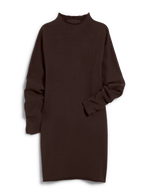 Izzie Funnel Neck Dress - Irish Chocolate