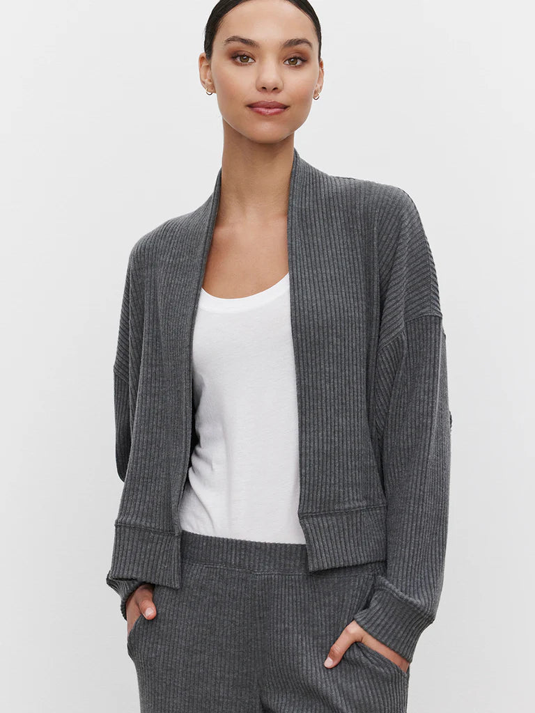 Lynette Cardigan - Charcoal