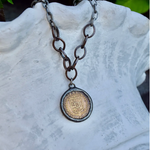 Crest Coin Necklace