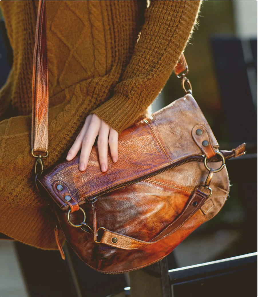 Rustic crossbody bag hot sale