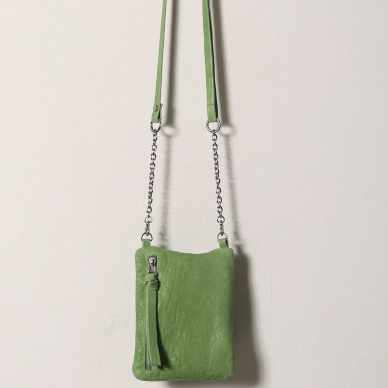 Anita Mini Crossbody Bag - Apple Green