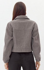 Melie Bomber - Charcoal Heather