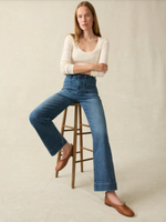 Stretch Terry Patch Pocket Pant - Riverton