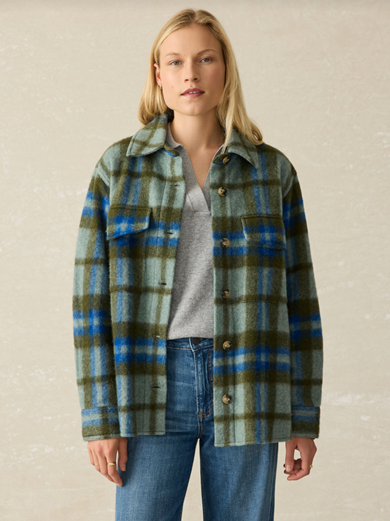 Cotswold Shirt Jacket - Oakland Plaid