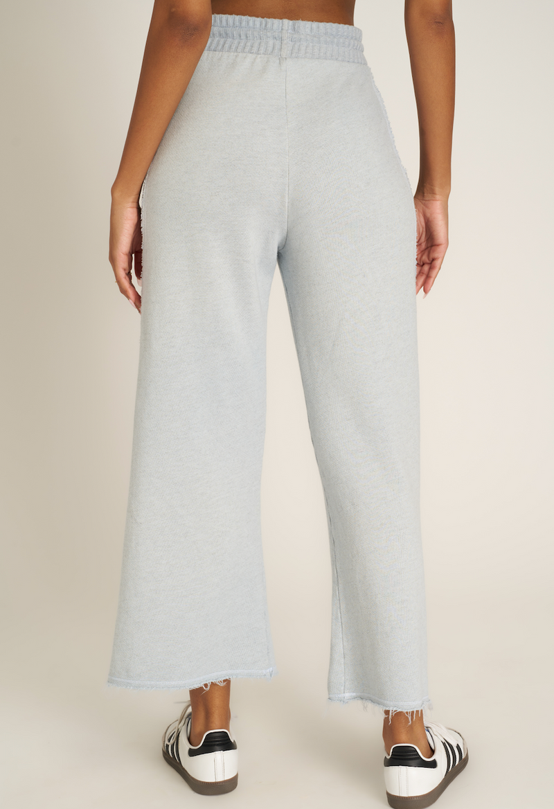 Get Ready Wide Leg Pant - Blue Dusk