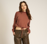 Veda Top -Russet Brown