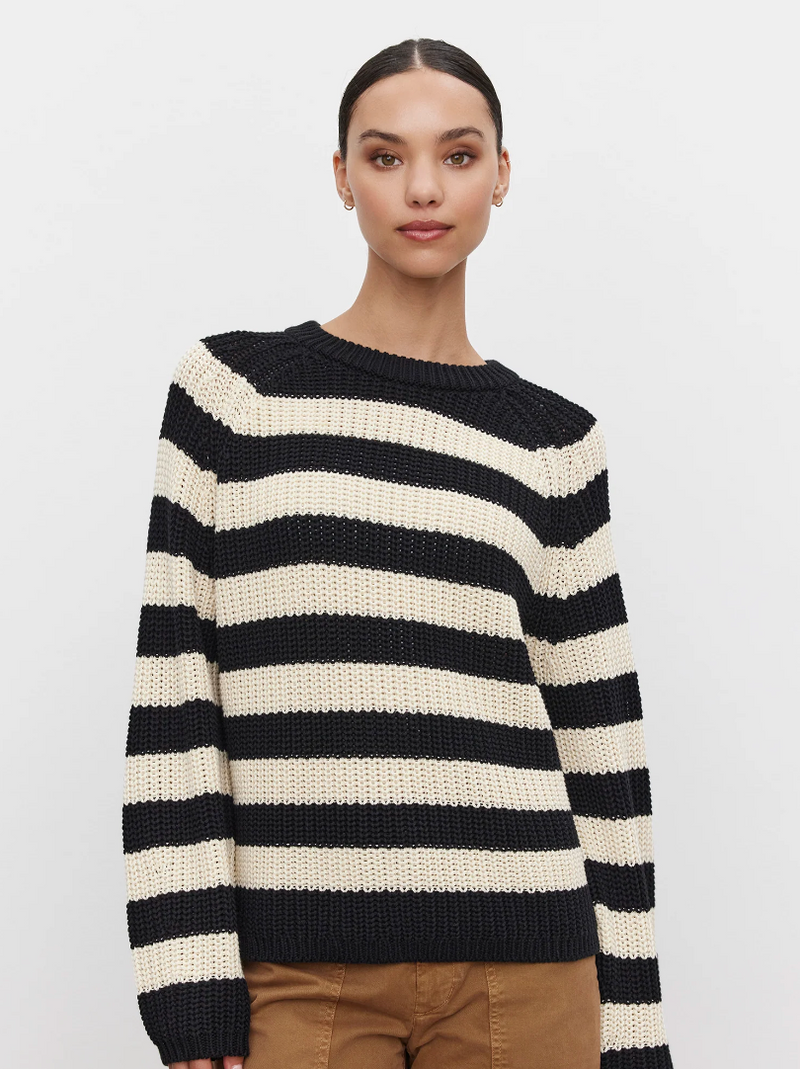 Ollie Sweater - Black & Ivory