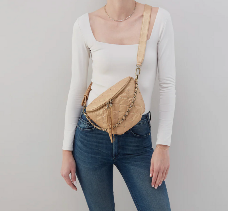 Miri Belt Bag - Dusty Gold