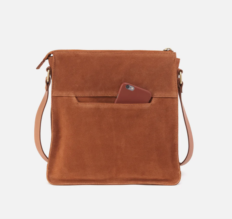 Mystic Crossbody - Caramel Suede