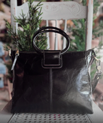 Sheila Medium Satchel - Black