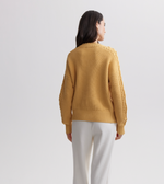 Vera Button Neck Sweater - Rata