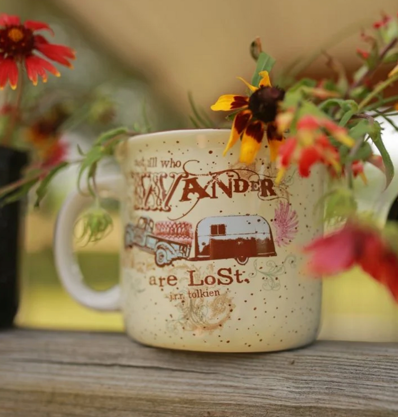 Not All Who Wander Mug