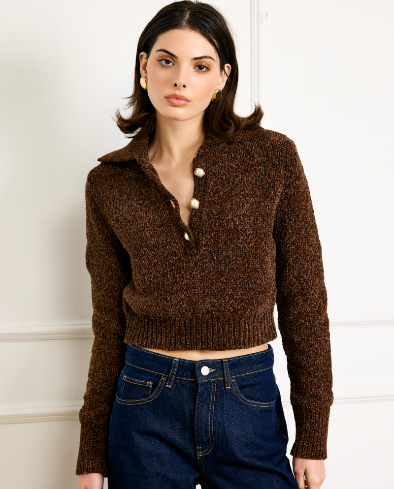 Fraser Sweater - Brown