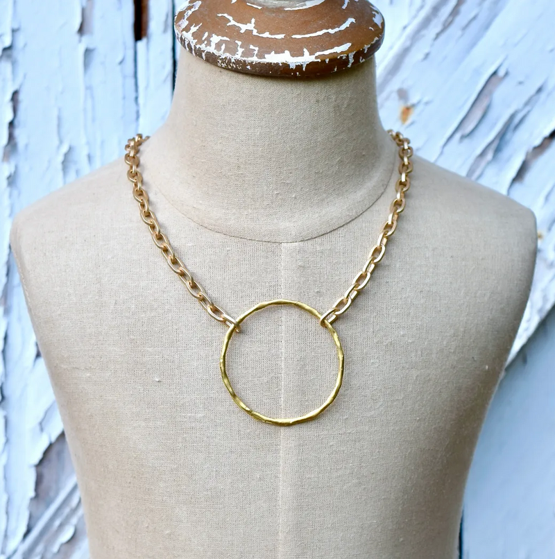 To Love Somebody Necklace- Matte Gold