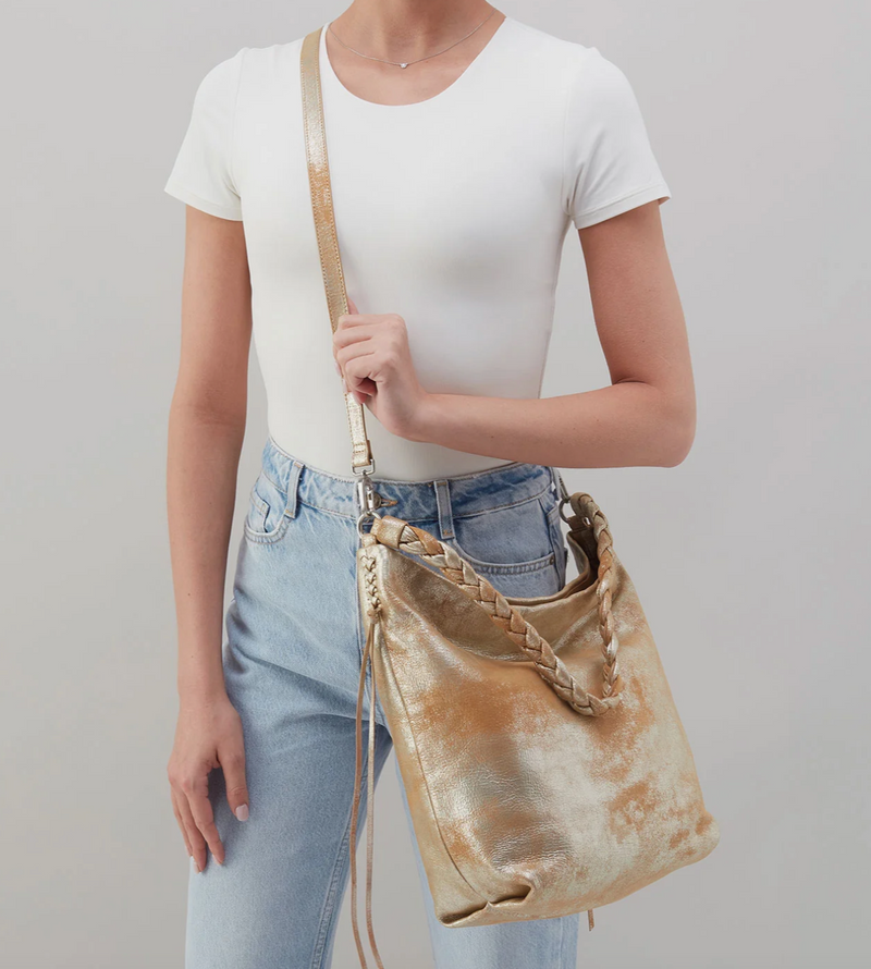 Lindley Hobo Bag - Saddle Stardust