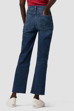 Remi High-Rise Straight Ankle Jean - Deep Dive